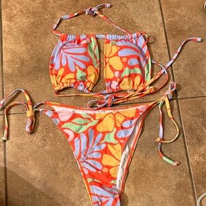 Colorful Kids Bikini Set